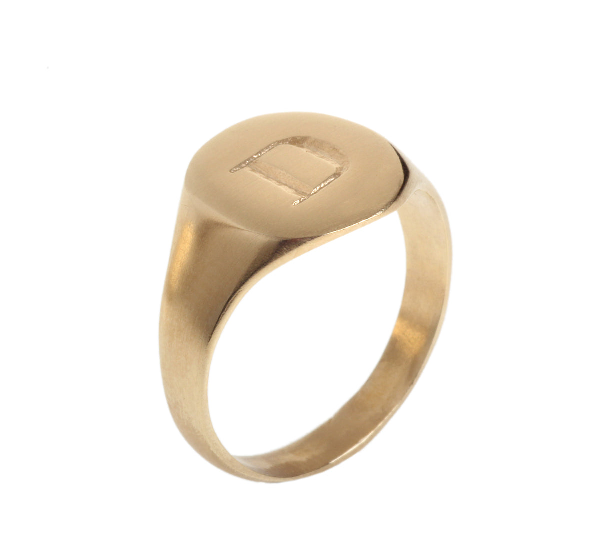 טבעת חותם אות אנגלית