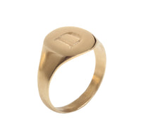 טבעת חותם אות אנגלית