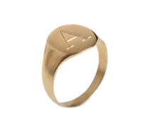 טבעת חותם אות אנגלית